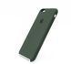Силіконовий чохол Full Cover для iPhone 6+ cyprus green