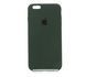 Силіконовий чохол Full Cover для iPhone 6+ cyprus green