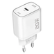 Сетевое зарядное устройство Ridea RW-GaN20BC 20W Boost Type-C PD&QC white
