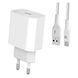 Мережевий зарядний пристрій Yoki TC-05 Micro 5V 2.4A 1usb white