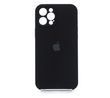 Силиконовый чехол Full Cover для iPhone 12 Pro Max black Full Camera