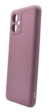 Силиконовый чехол Full Soft для Motorola G54 blueberry Full Camera