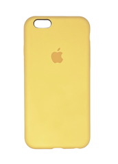 Силиконовый чехол Full Cover для iPhone 6 yellow