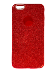 Силиконовый чехол Shine для iPhone 6 Plus red