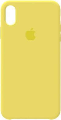 Силіконовий чохол original для iPhone X/XS new yellow