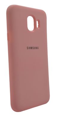 Силиконовый чехол Silicone Cover для Samsung J4-2018 pink