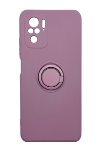 Чохол (TPU) Candy Ring для Xiaomi Redmi Note 10/10S lilac pride