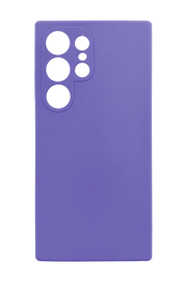 Силиконовый чехол Fibra для Samsung S24 Ultra light purple (dasheen) Full Camera