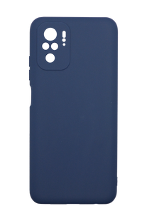 Силиконовый чехол SMTT для Xiaomi Redmi Note 10/Note 10S dark blue Full Camera