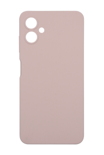 Силіконовий чохол Softy для Samsung A06 pink sand Full Camera з мікрофіброю
