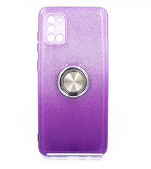 Силиконовый чехол SP Shine для Samsung A31 violet ring for magnet