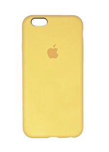 Силіконовий чохол Full Cover для iPhone 6 yellow