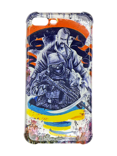TPU чохол MyPrint для iPhone 7 Plus / 8 Plus козак-вояк, clear