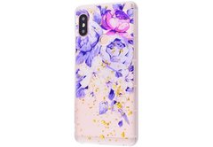 Накладка Beauty Flowers Confetti для Samsung A9 2018