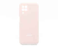 Силіконовий чохол Full Cover для Samsung A22 4G/M32 4G pink sand Full Camera