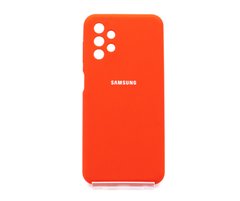 Силиконовый чехол Full Cover для Samsung A13(A135) 4G red Full camera