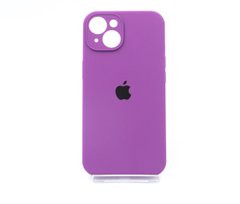 Силіконовий чохол Full Cover для iPhone 14 grape Full camera