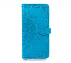 Чохол книжка шкіра Art case з візитницею для Xiaomi Redmi 10 blue