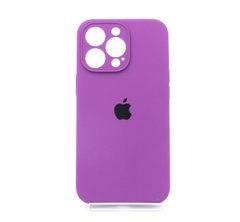 Силіконовий чохол Full Cover для iPhone 13 Pro purple Full Camera