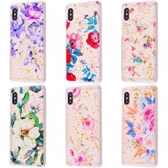 Накладка Beauty Flowers Confetti для Xiaomi Redmi 6 Pro/Mi A2 Lite