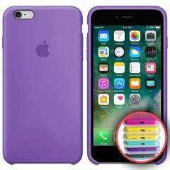 Силіконовий чохол Full Cover для iPhone 6 purple