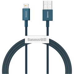 USB кабель Baseus CALYS-A03 Supenor Series Fast Charging Lightning 2.4A 1m blue