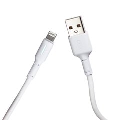 USB кабель XO NB112 Lightning 3A 1m white