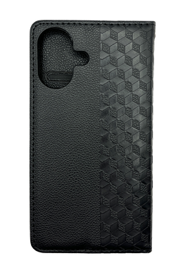 Чохол книжка Deluxe для iPhone 16 Plus black