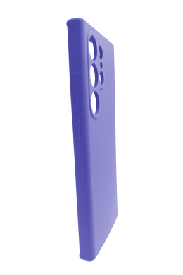 Силиконовый чехол Fibra для Samsung S24 Ultra light purple (dasheen) Full Camera