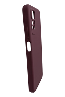 Силиконовый чехол Full Cover Lakshmi для Xiaomi Redmi Note 11 Pro marsala (AA) Full Camera без logo