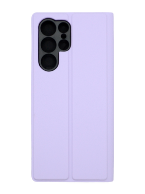 Чохол книжка FIBRA для Samsung S22 Ultra lilac