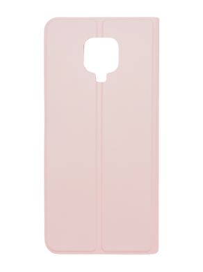 Чохол-книжка шкіра для Xiaomi Redmi Note 9S/Note 9 Pro/Note 9 Pro Max pink Getman Elegant PU