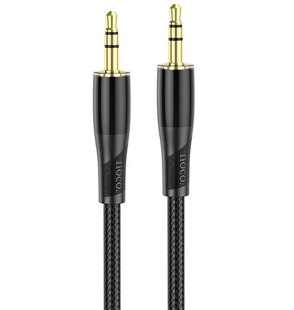 AUX кабель Hoco UPA25 Discovery Edition AUX audio cable black 1m