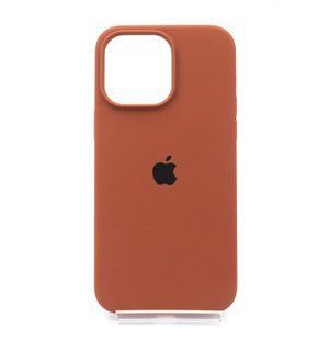 Силіконовий чохол Full Cover для iPhone 14 Pro Max milk chocolate