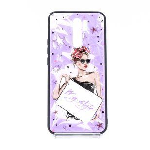 TPU+PC чехол Prisma Ladies для Xiaomi Redmi 9 creative girlfriend