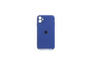 Силіконовий чохол Full Cover для iPhone 11 deep navy Full Camera