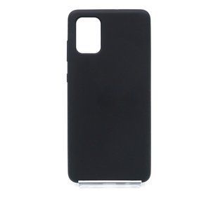 Силиконовый чехол Full Cover SP для Samsung A71 black