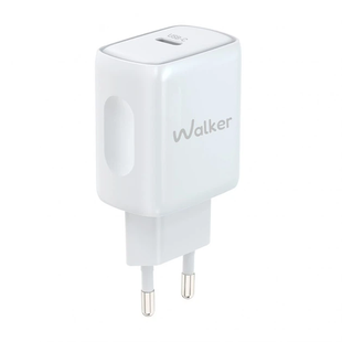 Мережевий зарядний пристрій Walker WH-64 PD 25W white
