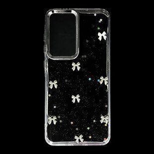 Накладка Glue Case HIT для Samsung A36 white bows TPU+PC