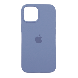 Силіконовий чохол Full Cover для iPhone 13 mini lavender grey