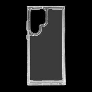 TPU+PC чехол Clear для Samsung S22 Ultra metal buttons 2.0mm