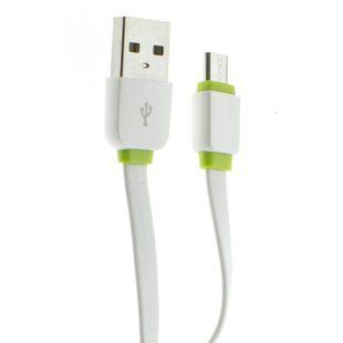 USB кабель EMY MY-445 Micro белый