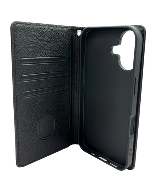Чохол книжка Deluxe для iPhone 16 Plus black