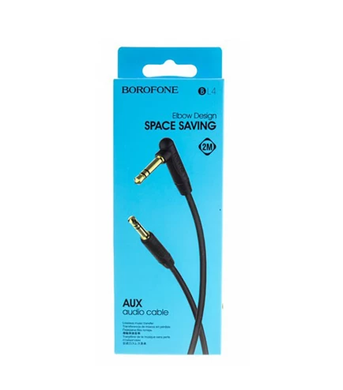 AUX кабель Borofone BL4 2m black