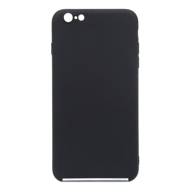 Силиконовый чехол Soft feel для iPhone 6 plus black