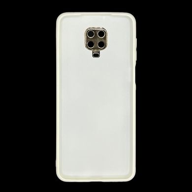 Чохол шкіра Xshield для Xiaomi Redmi Note 9s/Note 9 Pro/Note 9 Pro Max white Full Camera