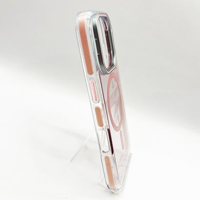 Чехол Fibra Star Shine with MagSafe для iPhone 16 Pro clear light pink