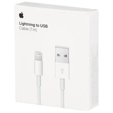 USB кабель Foxconn Apple iPhone USB toLightning Original 1m (AAA grade) Box (no logo)