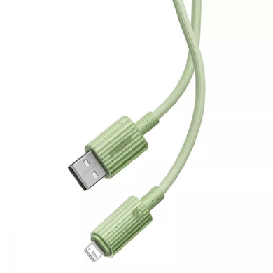 USB кабель Baseus Habitat Series Fast Charging Lightning 2.4A 1m green