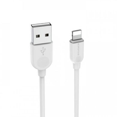 USB кабель Borofone BX14 LinkJet Lightning 2.4A/3m white